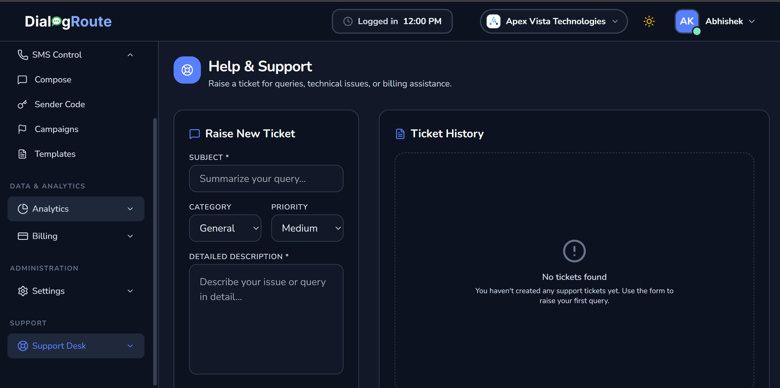 support